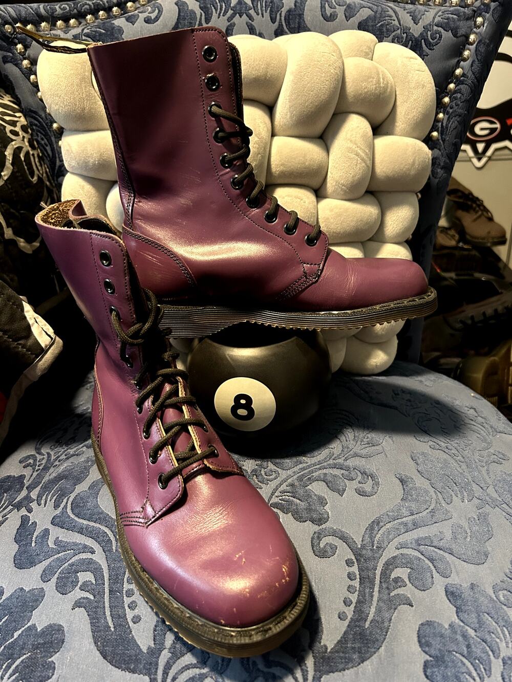 Dr Martens Bright Purple size 8/EU 39 MIE